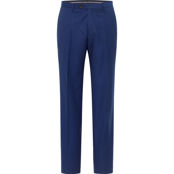 Club of Gents Pánske modré oblekové nohavice Savile Row by CG slim fit 49161436