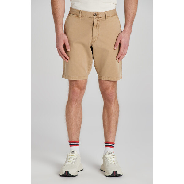 ŠORTKY GANT DOBBY RELAXED SHORTS DARK KHAKI 49311206