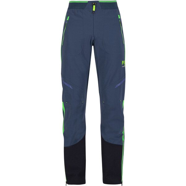 Karpos ALAGNA PLUS EVO skialpové nohavice, pánske, midnight/green 58442243