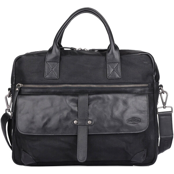 Pánska taška na notebook Sparwell Bredly - čierná 49354823