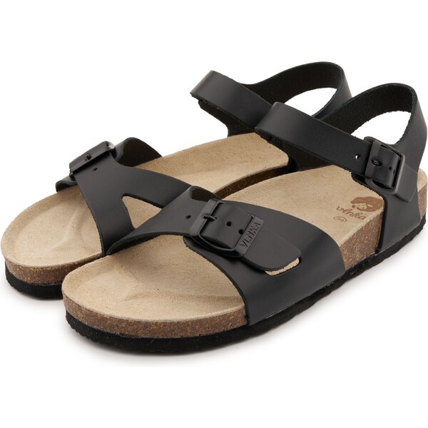 Vlnka Dámske korkové anatomické sandále Jindra čierna model 2024 50220591