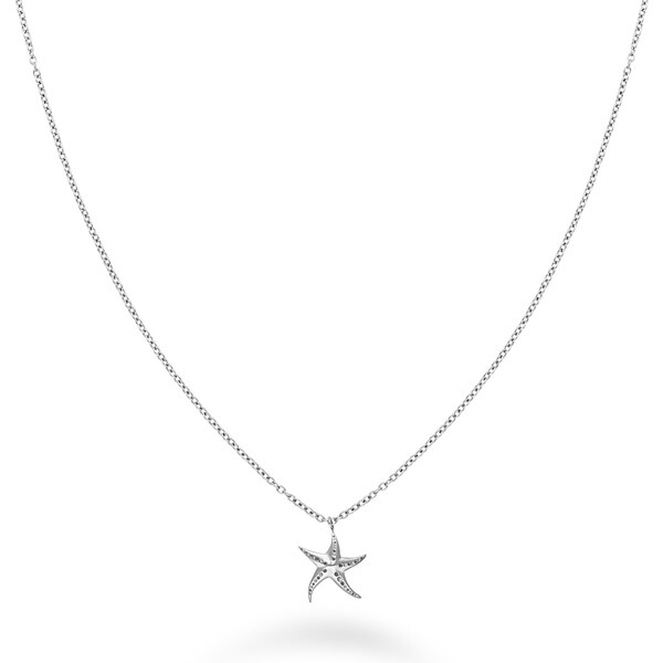 Rosefield Oceľový náhrdelník s morskou hviezdicou Essentials JNSNS 66587140