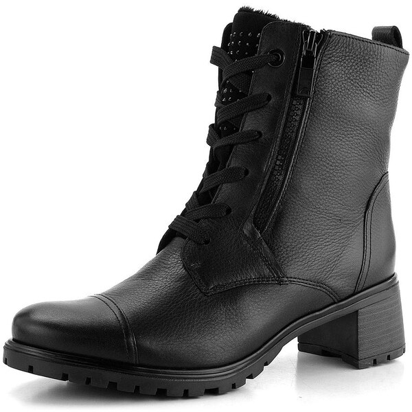 Ara dámska širšia členková obuv šnurovacia čierna Ronda 12-40506-01 61761952