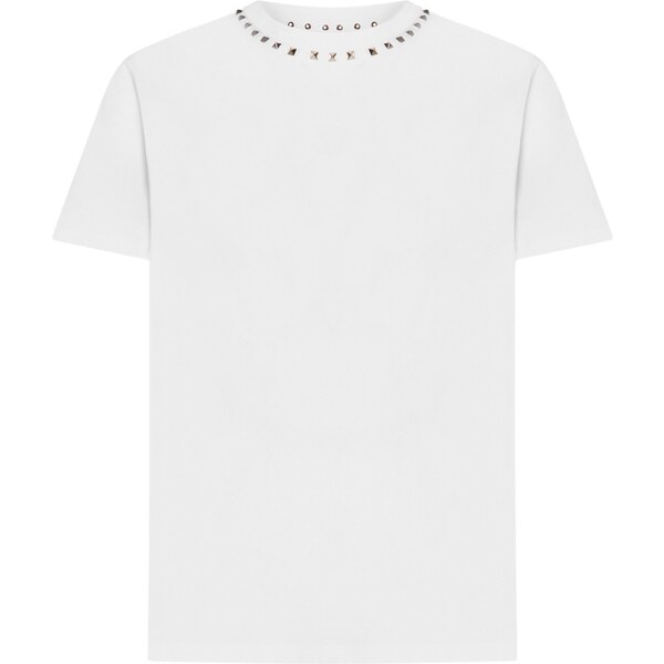 VALENTINO Studs White tričko 49354961