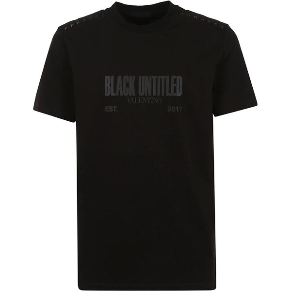 VALENTINO Untitled Black tričko 49354962