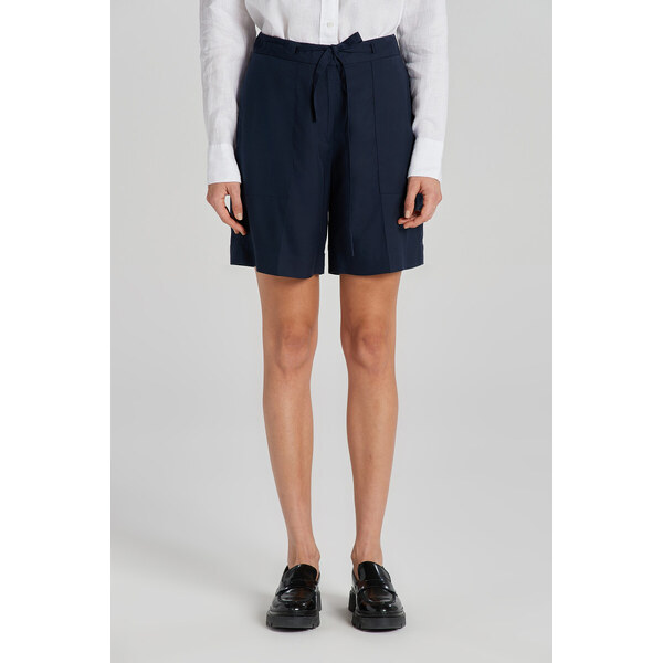 ŠORTKY GANT REL TIE WAIST SHORTS EVENING BLUE 49374946