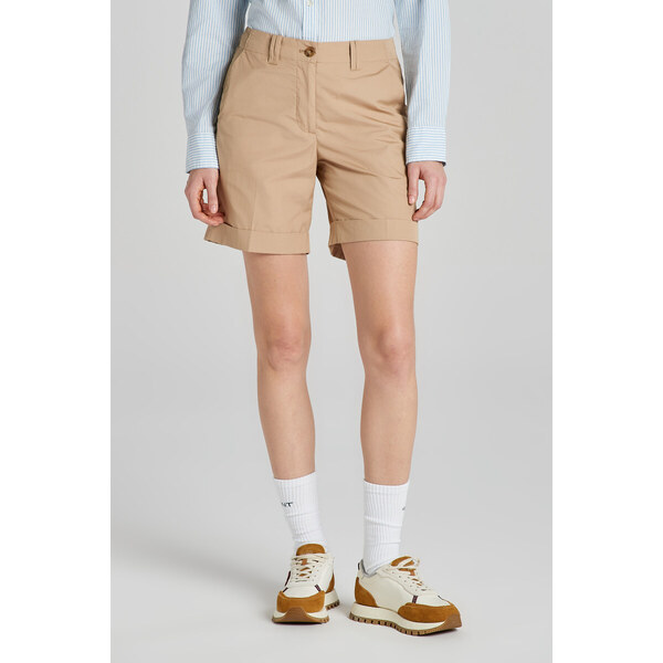 ŠORTKY GANT REL LIGHTWEIGHT CHINO SHORTS DARK KHAKI 49374944