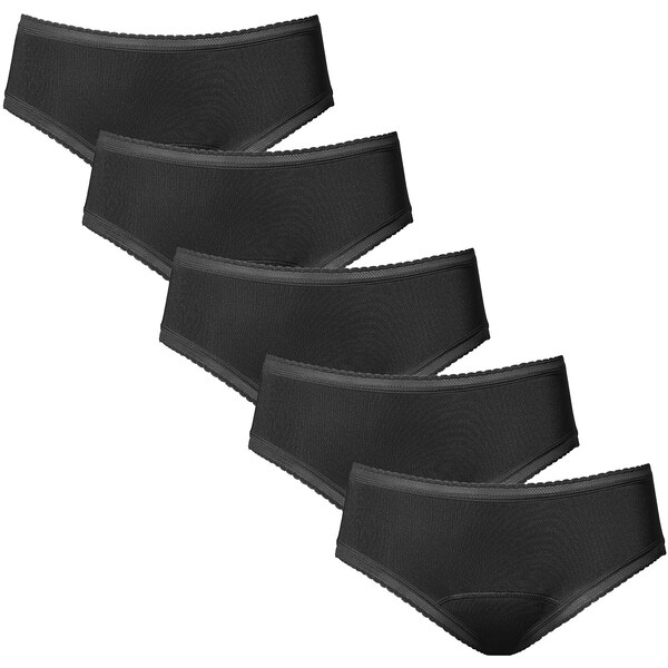 5PACK Menštruačné nohavičky Love Luna Bikiny (LOVE212) 51038249