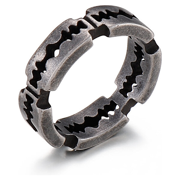 Royal Fashion pánsky prsteň KR89628-KHX 54217232