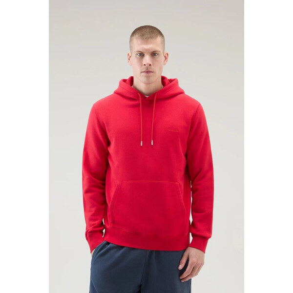 MIKINA WOOLRICH LOGO SCRIPT HOODIE 58130324