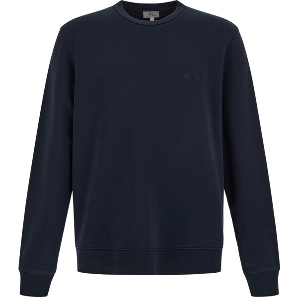 MIKINA WOOLRICH LOGO SCRIPT CREWNECK 58130325