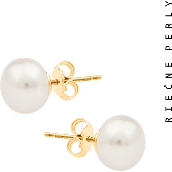 Taboo náušnice Atlantis, prírodné, riečne, biele perly tba115 49401271