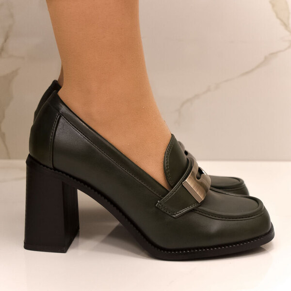 SS Dámske zelené poltopánky RHETT 49423982