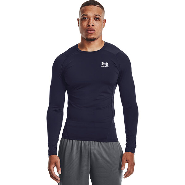 Tričko Under Armour Hg Armour Comp Ls Navy L 49434315