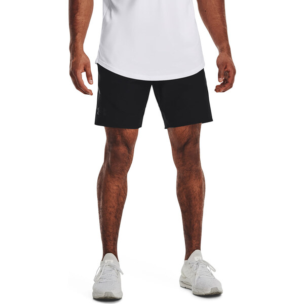 Šortky Under Armour Unstoppable Shorts Black/ White XXXL 49434322