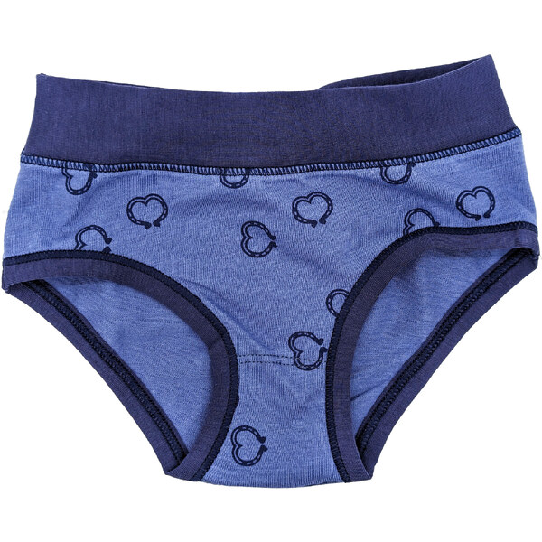 Dievčenské nohavičky Rio | Pleas | modrá love | 181385-800 49434574