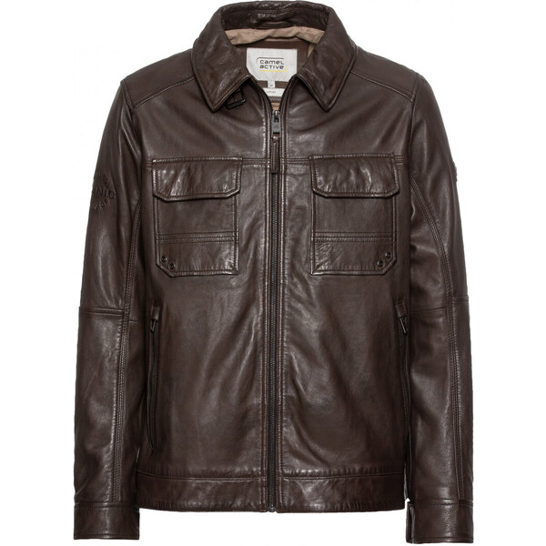 BUNDA CAMEL ACTIVE LEATHER BLOUSON 66467964
