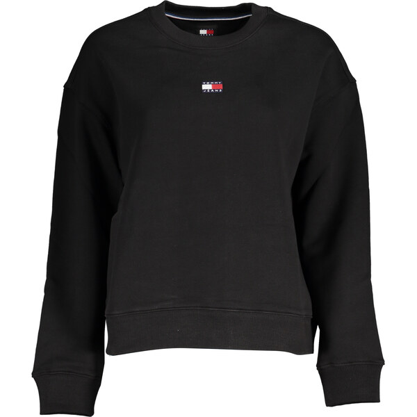 TOMMY HILFIGER MENS BLACK ZIPLESS SWEATSHIRT 66649830