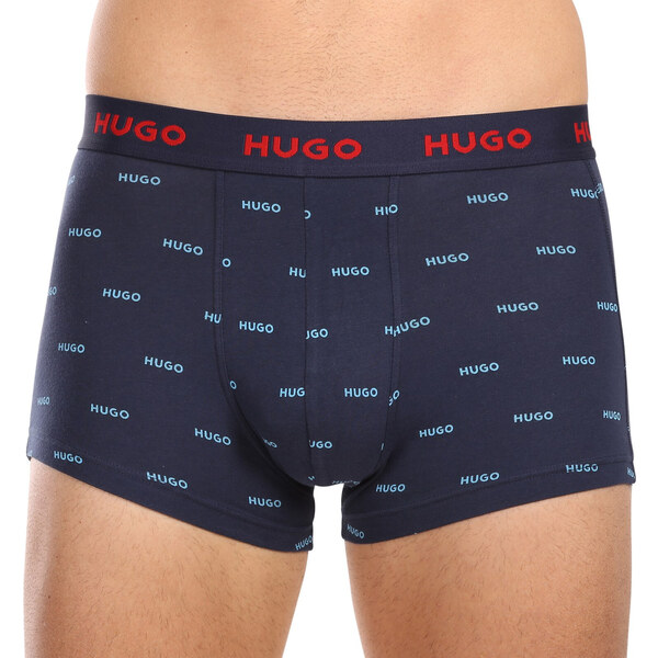 3PACK pánske boxerky HUGO viacfarebné (50480170 440) 49657238