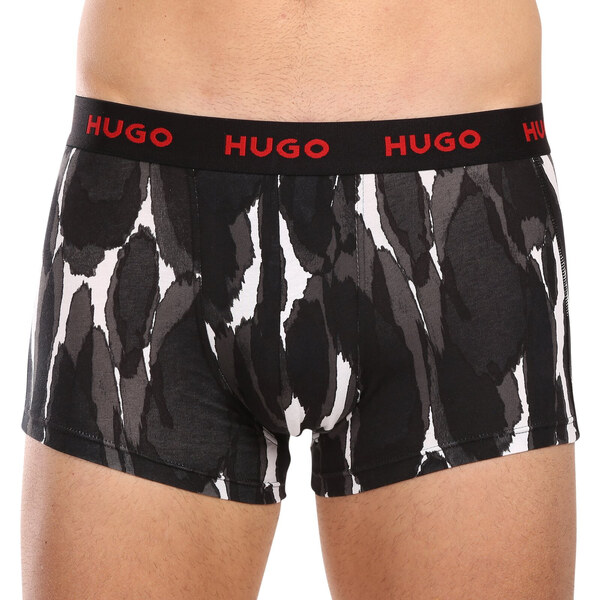3PACK pánske boxerky HUGO viacfarebné (50480170 022) 49657240
