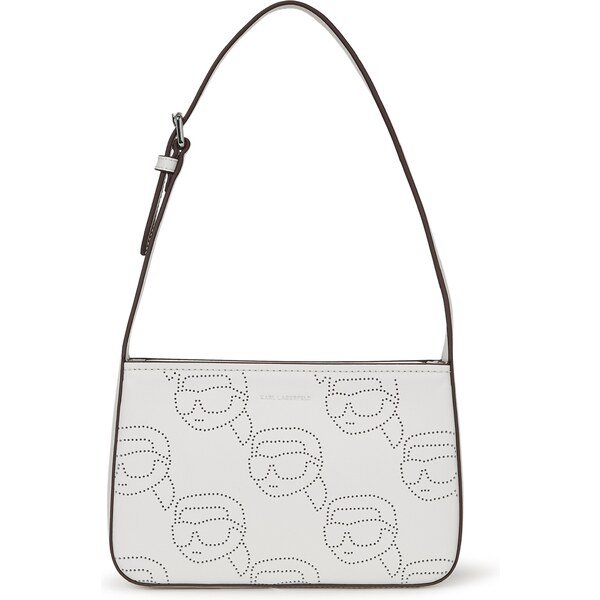 Karl Lagerfeld Kabelka na rameno Ikonik biela 54287854
