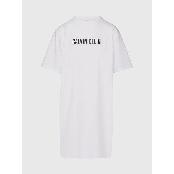 Dámska nočná košeľa QS7126E 100 biela - Calvin Klein 49802098