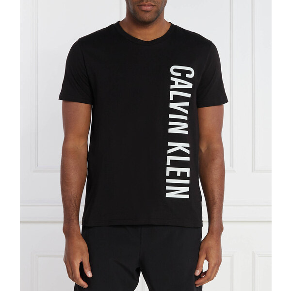 Pánske plážové tričko KM0KM00998 BEH black - Calvin Klein 49802948