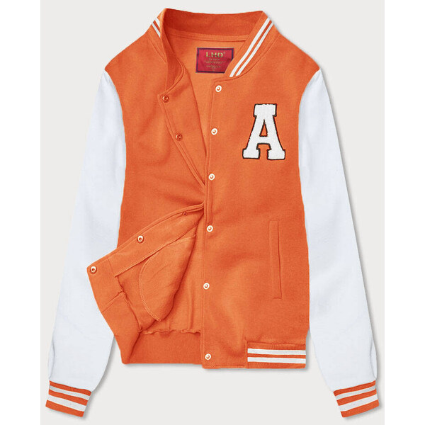 LHD Oranžová dámska mikina (AMG-57) 49804547