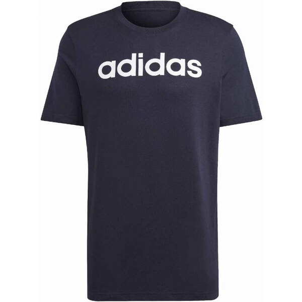 Tričko adidas Essentials Single Jersey s lineárnym vyšívaným logom M 49805736