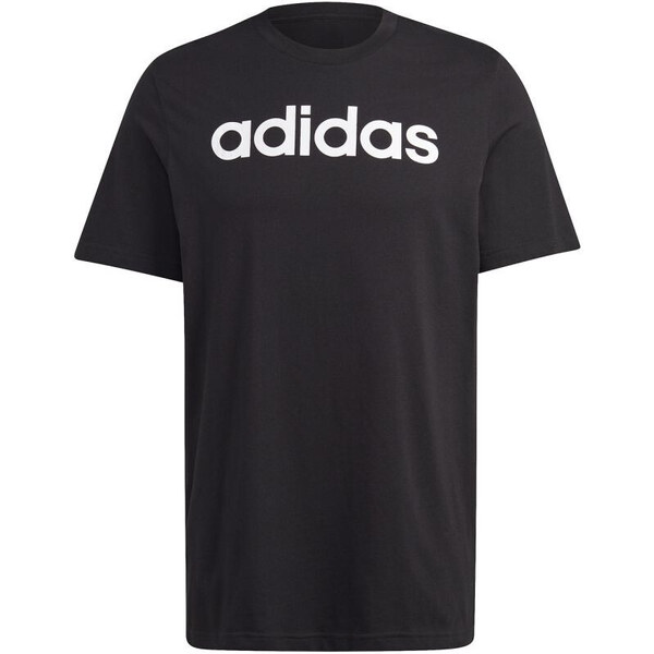 Tričko adidas Essentials Single Jersey s lineárnym vyšívaným logom M 49805739