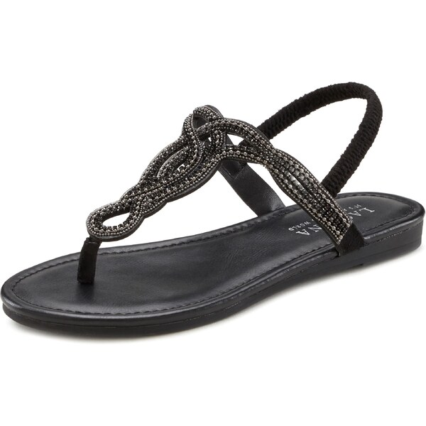 LASCANA Sandále čierna 54229813