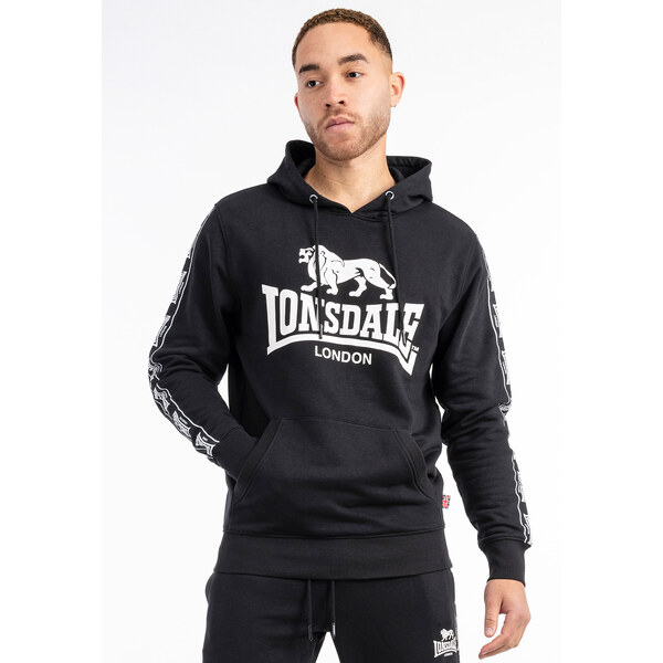 Lonsdale Mens hooded sweatshirt regular fit 50596126