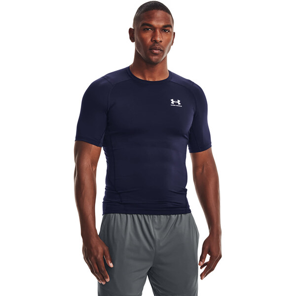 Tričko Under Armour Hg Armour Comp Ss Midnight Navy M 49726626