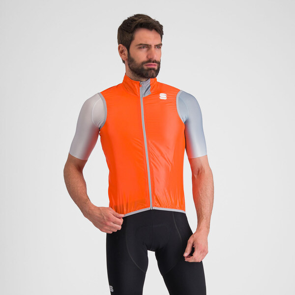 Sportful Hot Pack EasyLight cyklistická vesta, oranžová 58444226