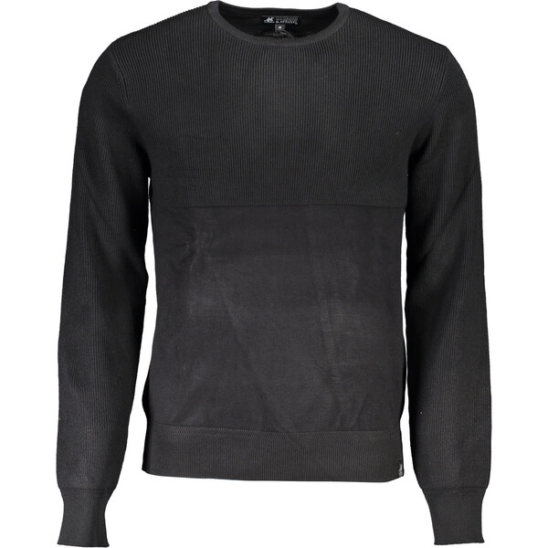 U.S. GRAND POLO Pánsky čierny sveter US Grand Polo 64711027