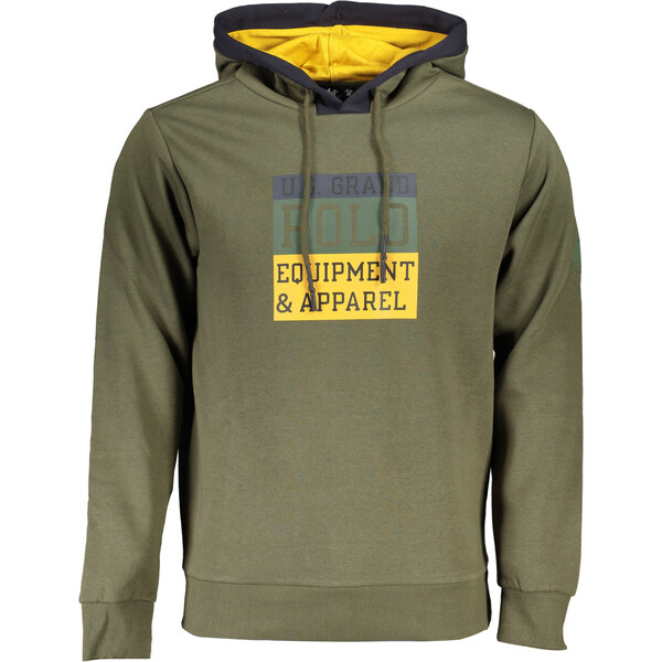 U.S. GRAND POLO Zelená pánska mikina US Grand Polo 64703294