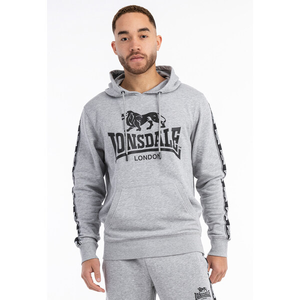 Lonsdale Mens hooded sweatshirt regular fit 57776172