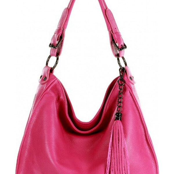 Gemini Dámska prírodné kožená taška model 146597 - Mazzini 49732675