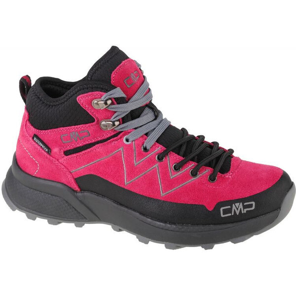 Dámske turistické topánok Kaleepso Mid W 31Q4916-H921 Tmavo ružová s 49777449
