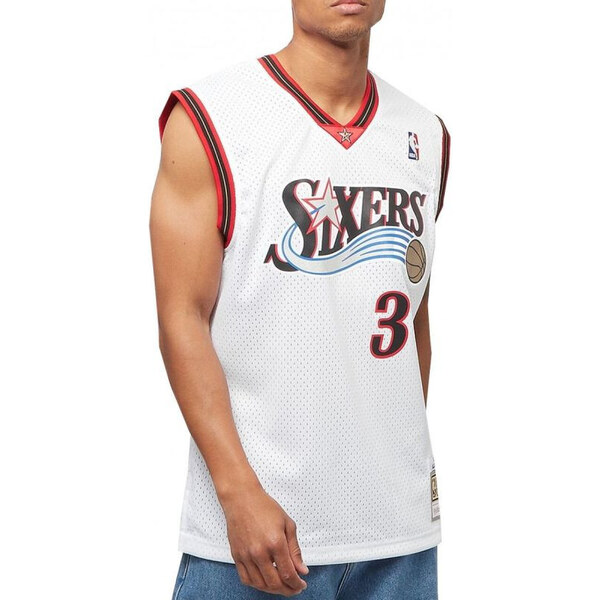 Mitchell & Ness NBA Swingman Home Jersey 76ERS 00 Allen Iverson M 49783357