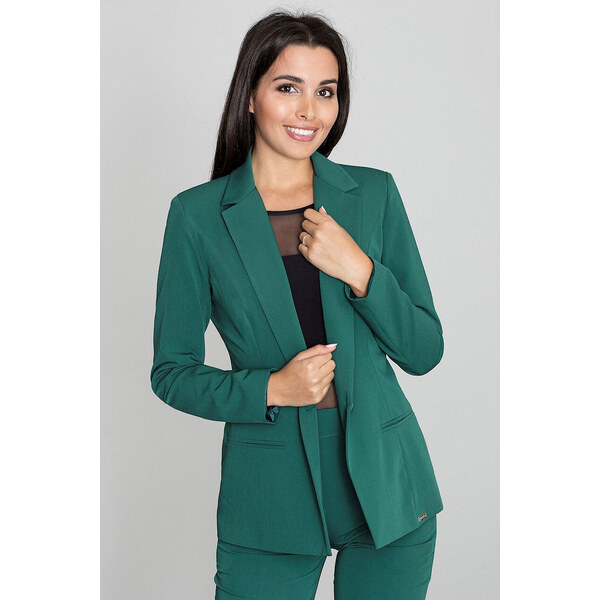 Dámska bunda M562 zelená - Figl 49792605