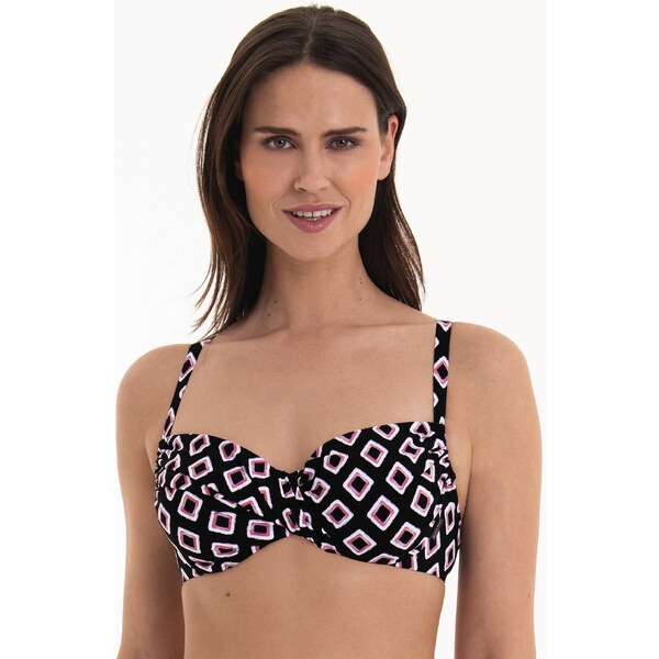 Vrchný diel plaviek Style Aurora - Vrchný diel plaviek 8786-1 black - 65552483