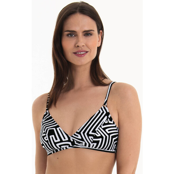 Vrchný diel plaviek Style Minou - Vrchný diel plaviek 8814-1 black - 65552501