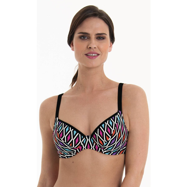 Style Gianna Top Bikini - Vrchný diel plaviek 8303-1 electrify black - 65552320