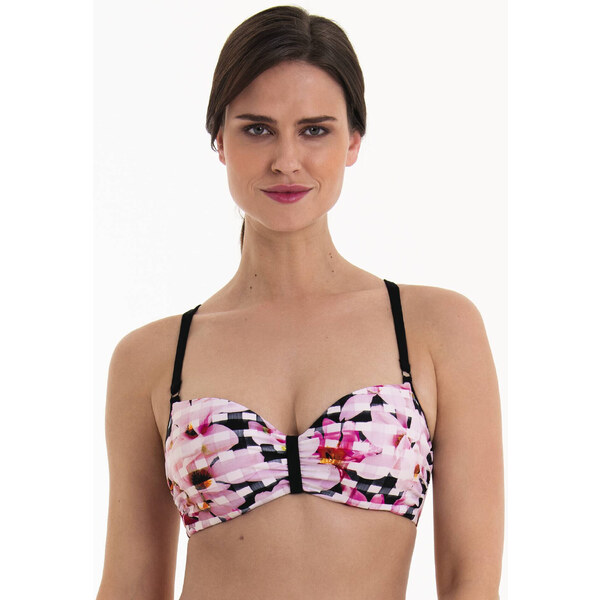 Štýl Mavi Vrchný diel plaviek - Vrchný diel 8314-1 Black and White - 65552328