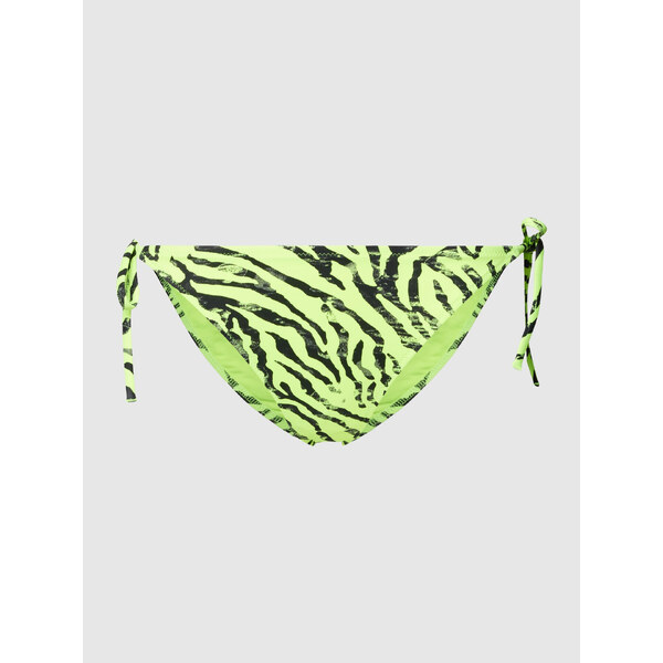 Dámske neónovo žlté plavky s potlačou KW0KW02336 OIC - Calvin Klein 49802104