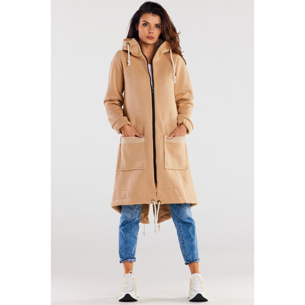 Dámska mikina M220 beige - Infinite You 49805529