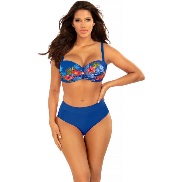 Self Dámske dvojdielne plavky Bali 2 S730BL2-4 Blue-Flowers - Vlastné 49805531