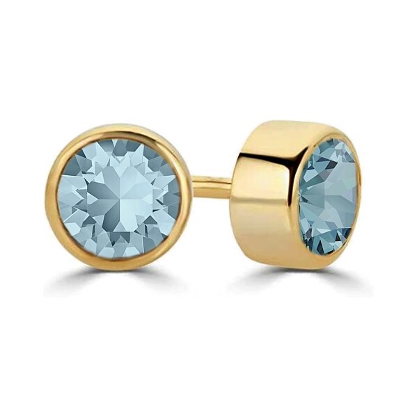 SWAROVSKI Elements Swarovski e. náušnice kôstky Workday, nebesky modré 49825152