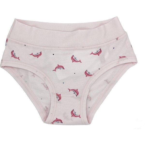 Dievčenské nohavičky Rio | Pleas | Ružová s potlačou Delfín 181385-503 49949718